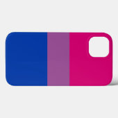 Coques Case-Mate iPhone Drapeau de fierté bisexuel (Verso (horizontal))