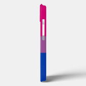 Coques Case-Mate iPhone Drapeau de fierté bisexuel (Verso / Gauche)