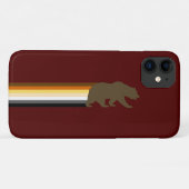Coques Case-Mate iPhone Drapeau de fierté de l'ours gai cool (Dos (Horizontal))