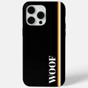 Coque iPhone 15 Pro Max Drapeau de fierté d'ours gays élégants et cool Woo