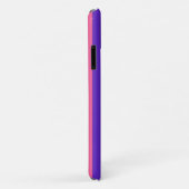 Coques Case-Mate iPhone Drapeau de fierté genderfluid (Dos/Droite)