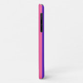 Coques Case-Mate iPhone Drapeau de fierté genderfluid (Dos/Gauche)