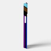 Coques Case-Mate iPhone Drapeau de fierté LGBTQIA+ (Verso / Droite)