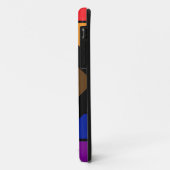 Coques Case-Mate iPhone Drapeau de fierté LGBTQIA+ (Dos/Gauche)