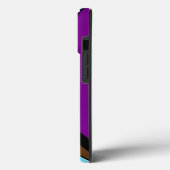 Coques Case-Mate iPhone Drapeau de fierté LGBTQIA+ (Verso / Gauche)