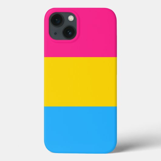 Coques Case-Mate iPhone Drapeau de fierté Pansexual LGBTQ (Verso)