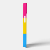 Coques Case-Mate iPhone Drapeau de fierté Pansexual LGBTQ (Verso / Droite)