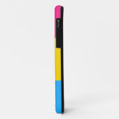 Coques Case-Mate iPhone Drapeau de fierté Pansexual LGBTQ (Dos/Gauche)