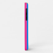Coques Case-Mate iPhone Drapeau de fierté pansexuelle (Dos/Gauche)