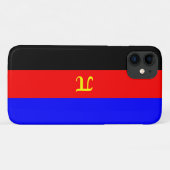 Coques Case-Mate iPhone Drapeau de fierté polyamoureuse (Dos (Horizontal))
