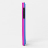 Coques Case-Mate iPhone Drapeau de fierté polysexuelle (Dos/Gauche)