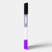 Coques Case-Mate iPhone Drapeau de fierté sexuelle tombée (Verso / Droite)