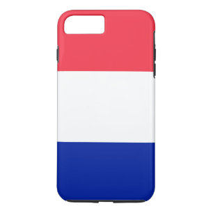 Coque iPhone 8 Plus/7 Plus Drapeau de France