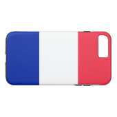 Coques Case-Mate iPhone Drapeau de France (Dos (Horizontal))