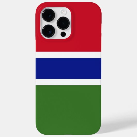 Coques Case-Mate iPhone Drapeau de Gambie (Verso)