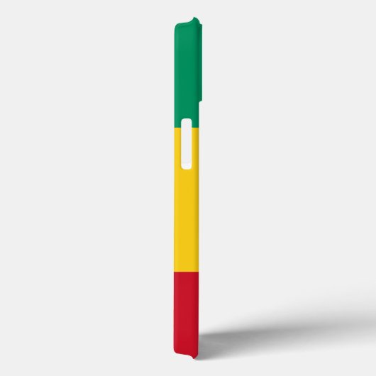 Coques Case-Mate iPhone Drapeau de Guinée (Verso / Droite)