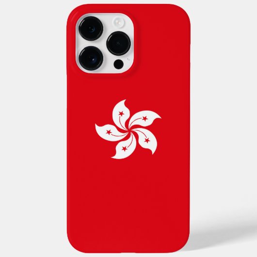 Coques Case-Mate iPhone Drapeau de Hong Kong (Verso)