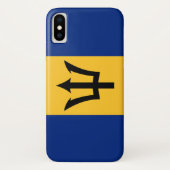 Coques Case-Mate iPhone Drapeau de la Barbade (Bajan) (Dos)