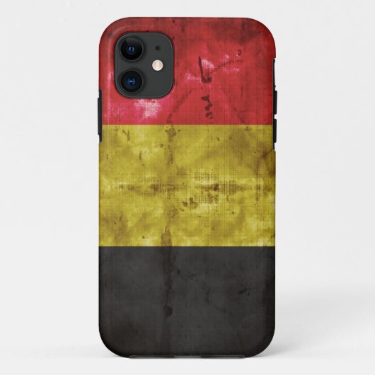 Coques Case-Mate iPhone Drapeau de la Belgique (Dos)