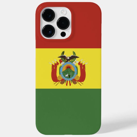 Coques Case-Mate iPhone Drapeau de la Bolivie (Verso)