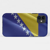 Coques Case-Mate iPhone Drapeau de la Bosnie-Herzégovine - (Dos (Horizontal))