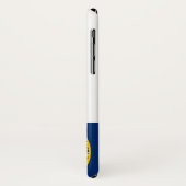 Coques Case-Mate iPhone Drapeau de la Caroline du Nord (Dos/Gauche)