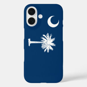 Coques iPhone 16 Drapeau de la Caroline du Sud