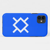 Coques Case-Mate iPhone Drapeau de la Cheyenne du Nord (Dos (Horizontal))