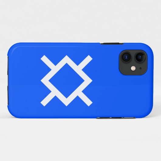 Coques Case-Mate iPhone Drapeau de la Cheyenne du Nord (Dos (Horizontal))