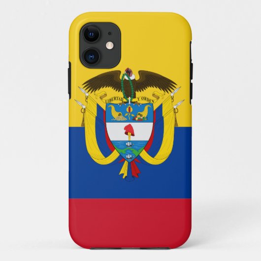 Coques Case-Mate iPhone Drapeau de la Colombie (Dos)
