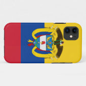 Coques Case-Mate iPhone Drapeau de la Colombie (Dos (Horizontal))