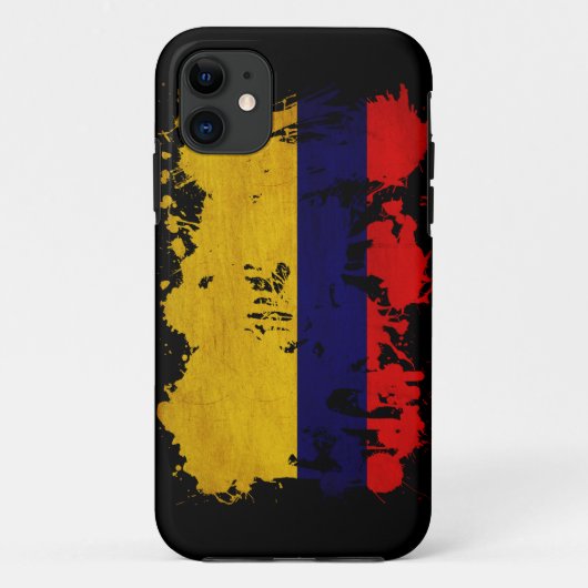 Coques Case-Mate iPhone Drapeau de la Colombie (Dos)