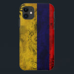Coque iPhone 11 Drapeau de la Colombie<br><div class="desc">Des ressembler originaux de conception de drapeau à elle ont été peints dessus ! Commémorez vos voyages du monde, célébrez votre héritage ou montrez à chacun combien vous aimez votre maison ! Cette image est disponible sur une série de produits. Contrôle tout de nos autres conceptions chez http://www.zazzle.com/zipperedflags avez-vous une...</div>