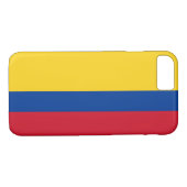 Coques Case-Mate iPhone Drapeau de la Colombie (Dos (Horizontal))