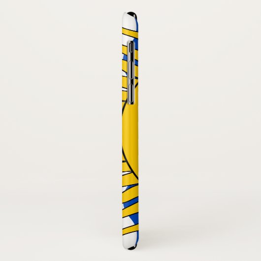 Coques Case-Mate iPhone Drapeau de la Colombie-Britannique (Dos/Gauche)