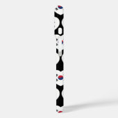 Coques Case-Mate iPhone Drapeau de la Corée du Sud Cœur (Verso / Gauche)