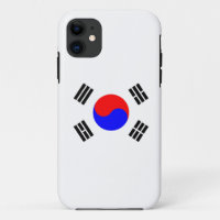 Drapeau de la Corée du Sud Coque-coque iphone