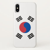 Coques Case-Mate iPhone Drapeau de la Corée du Sud (ROK) (Dos)
