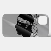 Coques Case-Mate iPhone drapeau de la Corse - (Verso (horizontal))