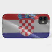 Coques Case-Mate iPhone Drapeau de la Croatie - (Dos (Horizontal))
