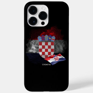 Coque Pour Pour iPhone 14 Pro Max Drapeau de la Croatie