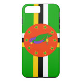 Coques Case-Mate iPhone Drapeau de la Dominique (Dos)