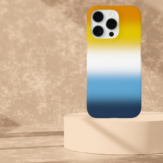 Coques Case-Mate iPhone Drapeau de la fierté AroAce Gradient - Drapeau Aro
