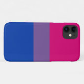 Coques Case-Mate iPhone Drapeau de la fierté bisexuelle (Dos (Horizontal))