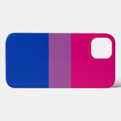 Coques Case-Mate iPhone Drapeau de la fierté bisexuelle (Verso (horizontal))