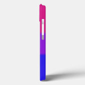Coques Case-Mate iPhone Drapeau de la fierté bisexuelle tombée (Verso / Gauche)
