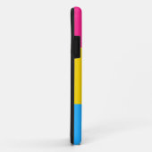 Coques Case-Mate iPhone Drapeau de la fierté Pansexual (Dos/Droite)