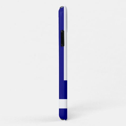 Coques Case-Mate iPhone Drapeau de la Grèce (Dos/Droite)