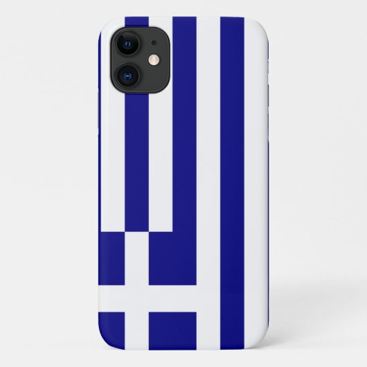 Coques Case-Mate iPhone Drapeau de la Grèce (Dos)