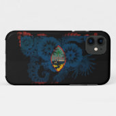 Coques Case-Mate iPhone Drapeau de la Guam (Dos (Horizontal))